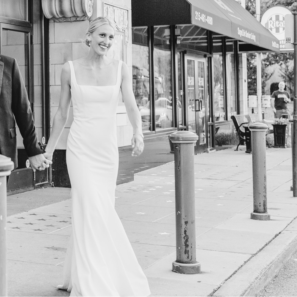 Square Neck Mermaid Wedding Dress - Portia Gown by Jenny YOO BHLDN
